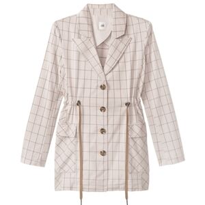 CAbi Windowpane Jacket - Size XL